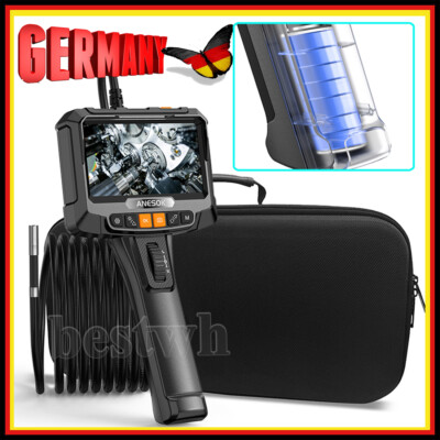 1080P 5'' 6.2mm Lens Industrie Endoskop Kamera Digitales Inspektionskamera 2m DE