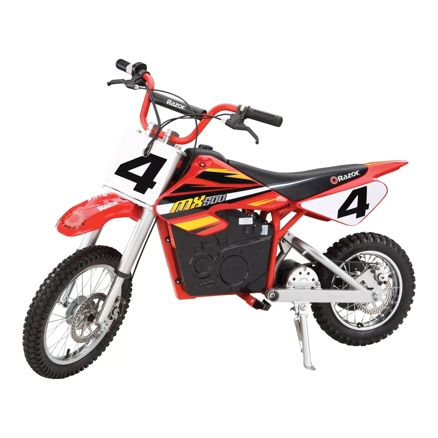 Razor MX500 Red Dirt Rocket High-Torque Electric Motorcycle Dirt Bike for Adult