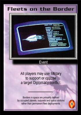 Babylon 5: Fleets on the Border [Ungraded] from set Deluxe Edition B5 Precedence