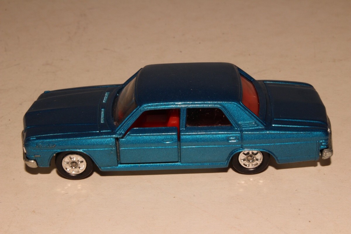 値下げ　tomica early'70s century &president TOMICA POCKET CARS #81 NISSAN PRESIDENT SEDAN, BLUE, EXCELLENT