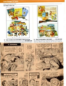 150+ original, separate clippings lot:  tv + movie WESTERNS gunsmoke-lone ranger