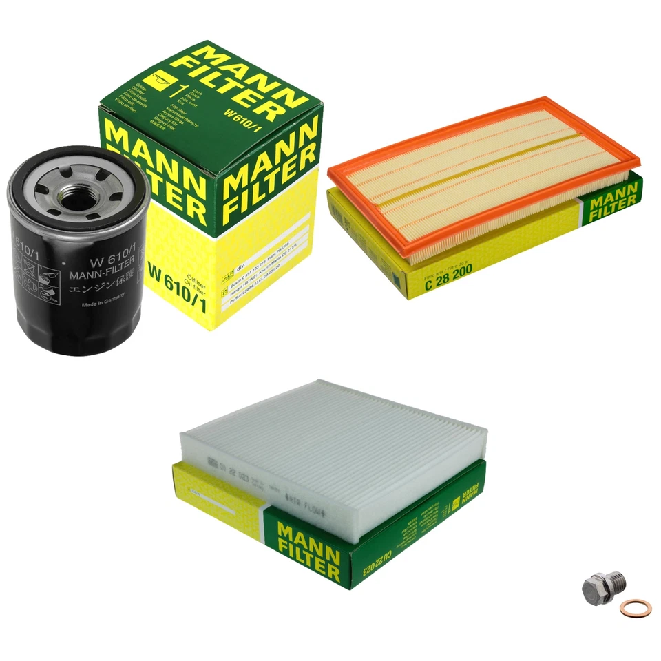 MANN-FILTER Inspektionspaket Filterset für Suzuki Vitara 1.6 AllGrip LY