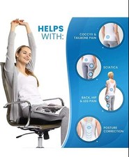 Cojín de asiento de bambú fresco, soporte contorno almohada oficina, escritorio, silla, silla de ruedas