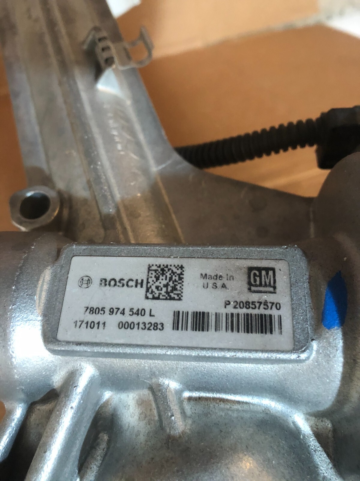 BOSCH 7805 974 540 L Gear/Rack Power Rack And Pinion Fits 10-12  