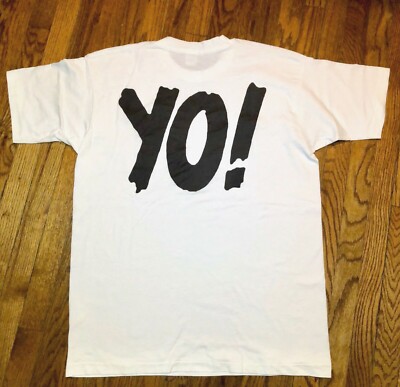 90s YO! RAP! Tシャツ MTV HIPHOP RAPTEES 希少 YO! MTV RAPS T-shirt vintage 80s/90s hip hop rakim Dr Dre Ed
