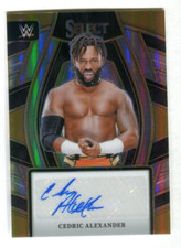 2024 Select WWE Signature Selections #SLCAL Cedric Alexander A50 027