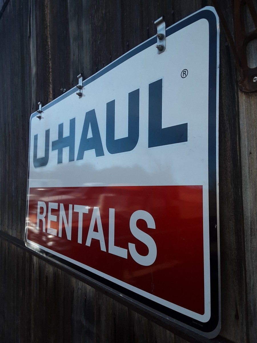 USA U-HAUL 両面看板 Uhaul Sign - Etsy