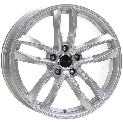 ALLOY WHEEL AVUS AF16 FOR SKODA OCTAVIA 2020-2024 8.5X20 5X112 HYPER SILVER CE8