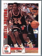 1992-93 Hoops #116 Willie Burton
