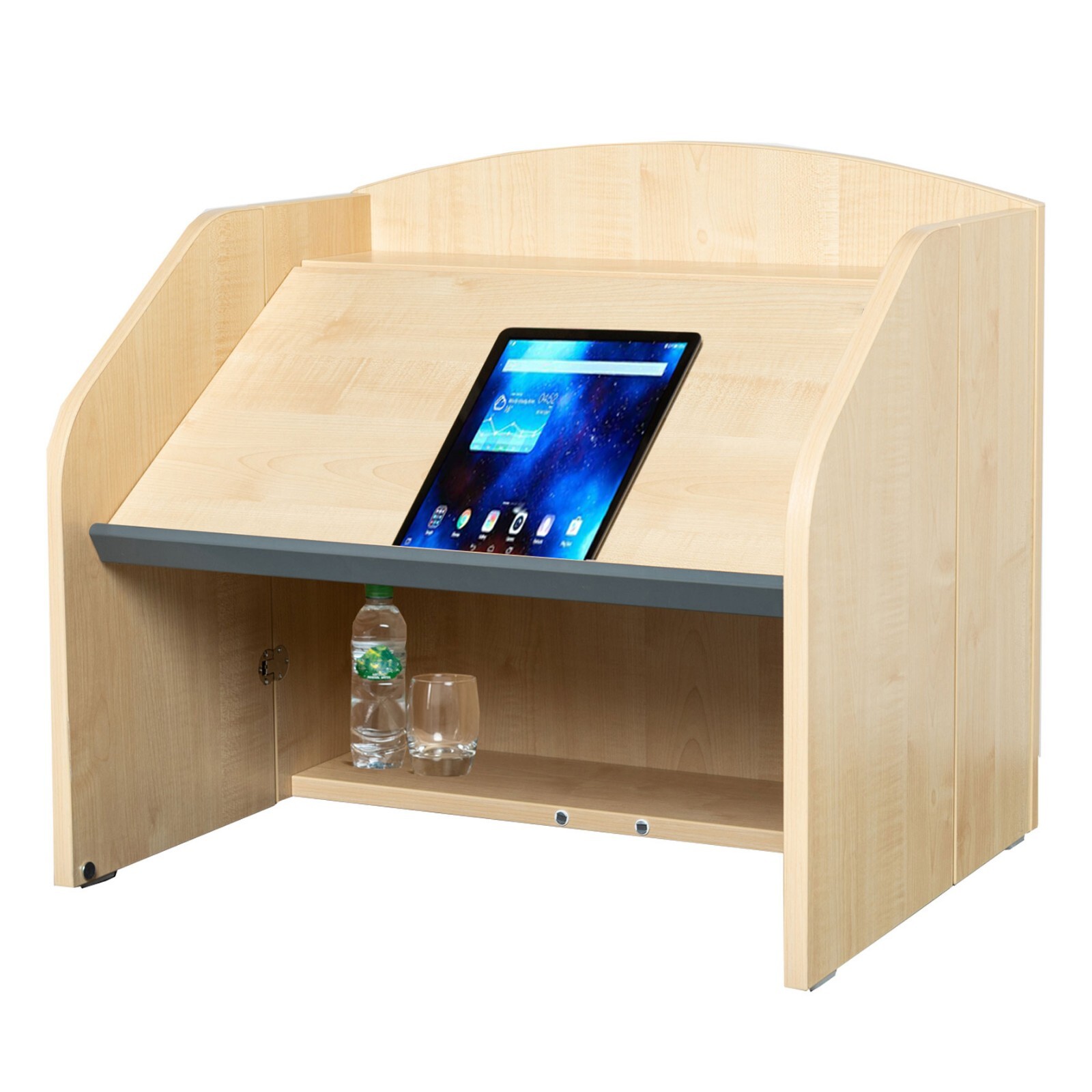 Wonderwall Folding Tabletop Wooden Lectern Reading Stand Podium