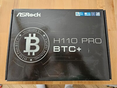 ASRock H110 Pro BTC+ LGA 1151, Intel (H110PROBTC) Motherboard + CPU + RAM