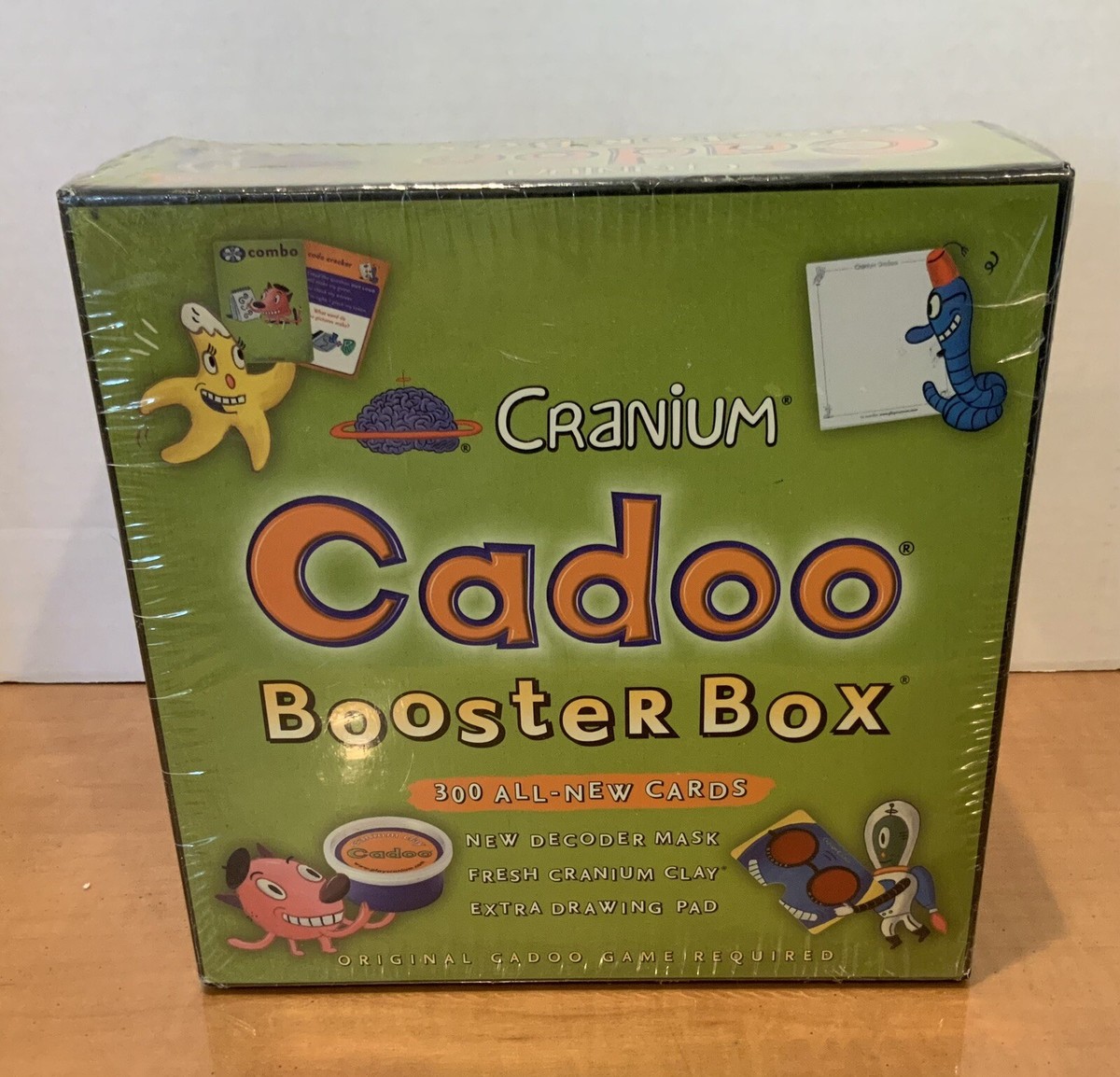 Cranium Cadoo Booster Box New Sealed Cranium Cadoo Booster Box New Sealed