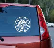 White Zombie Vinyl Logo Sticker Decal Heavy Metal Band Car Bumper Rob Pantera