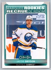 2021-22 O-Pee-Chee Jacob Bryson Marquee Rookies Buffalo Sabres RC #509