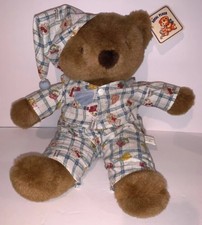 Vintage Rare Collectible ROYAL PLUSH Teddy Bear Pajama Teddy Bear Plush 17"