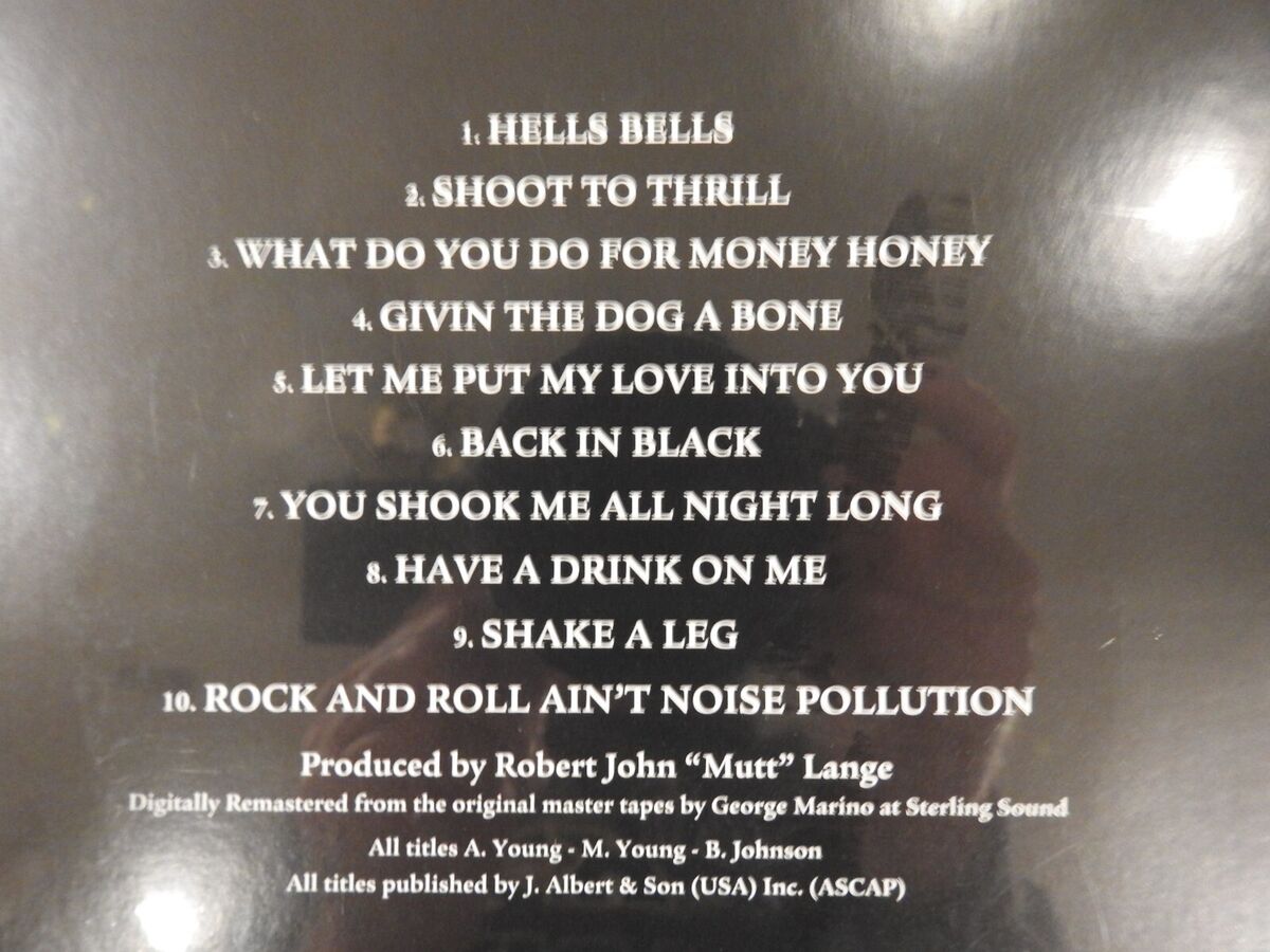 AC/DC バック・イン・ブラック CD Amazon.co.jp: バック・イン・ブラック: ミュージック
