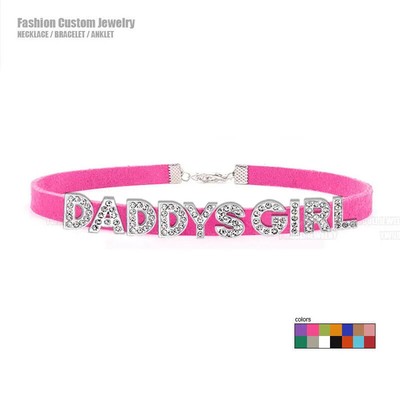 Gothic DADDYS GIRL   Choker Necklace Top Amazing Collar  Necklaces Customized