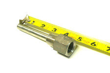 Thermowell 304ss 1/2" FPT x 3" L x 1/2" MTP Machined Tube    Z244