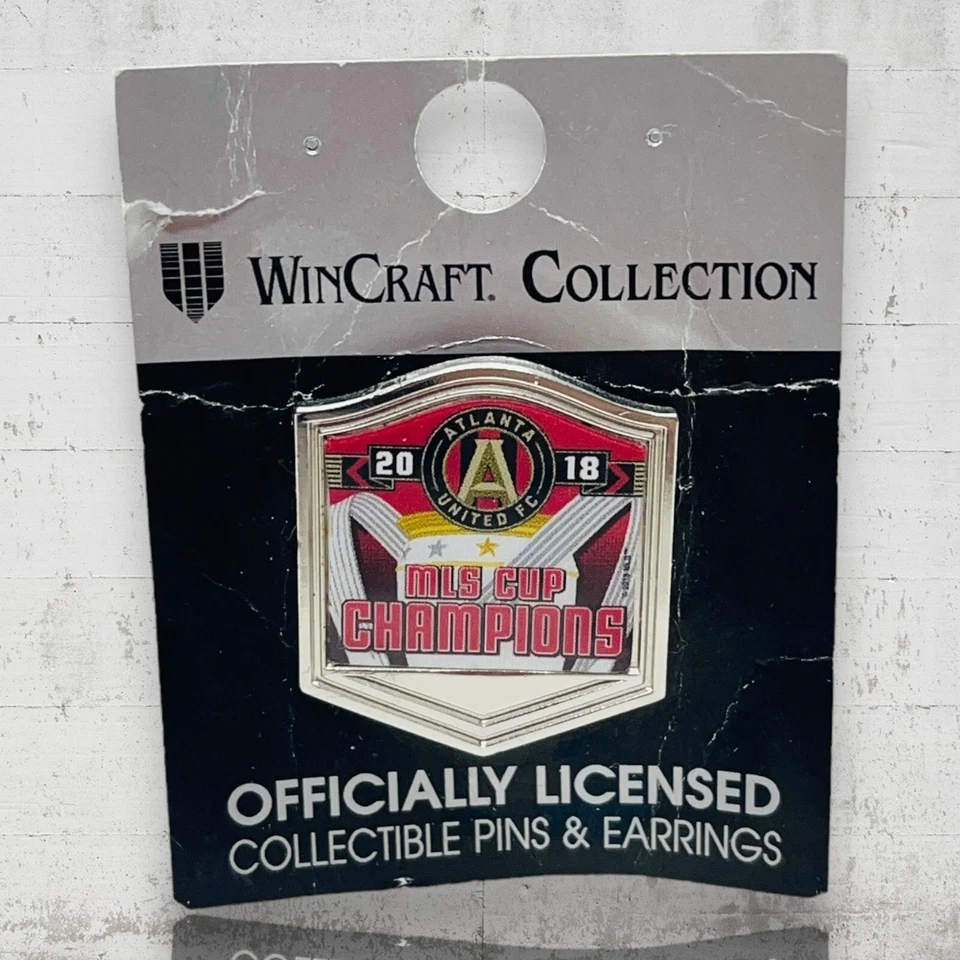 Official 2018 MLS Cup Champions Atlanta United FC Collectible Pin - Image 2 of 4