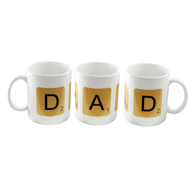 Papa Wort Kachel Spiel Stil Tasse Geburtstag Vatertag XCMN224