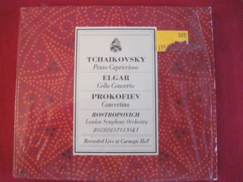 TCHAÏKOVSKI / ELGAR / PROKOFIEV - ROZHDESTVENSKY - SCULPTURE (CD 1992 ITALIE) - Photo 1/2