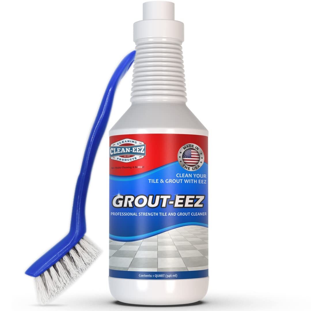 Grout-eez Super Heavy-Duty Grout Cleaner Destroys Dirt and Grime 32 Ounce