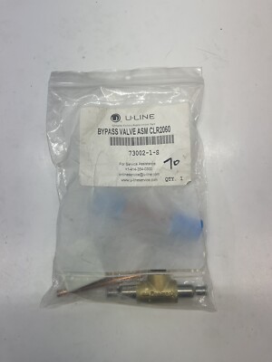 U-Line Refrigerator Bypass Valve Assembly 73002-1-s