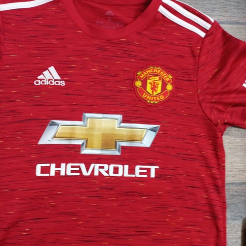 Manchester United Football Shirt 2020 2021 Size UK Small MUFC Footie Sports - Picture 11 of 18