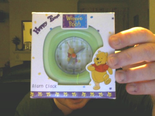 DISNEY WINNIE THE POOH ALARM CLOCK BIRTHDAY CHRISTMAS KIDS LAST CHANCE SALOON