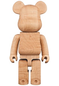 bearbrick wood