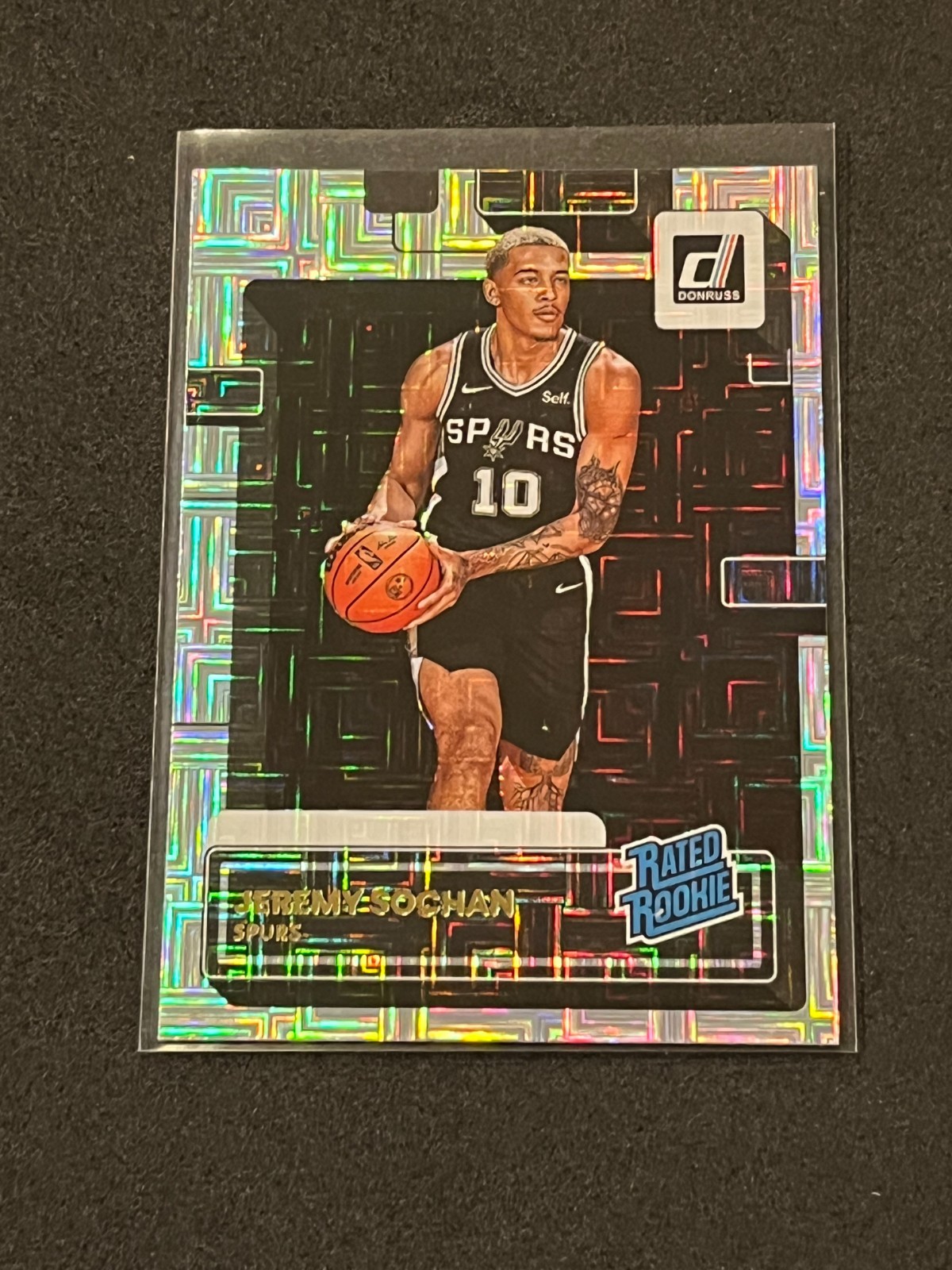 2022-23 Panini Donruss Basketball Jeremy Sochan Rated Rookie Choice #209