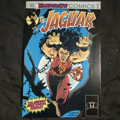 Impact Comics The Jaguar #1 R.A. Williams J. Marzan Jr. Color