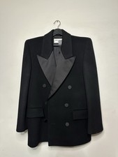 Saint Laurent Oversized Tuxedo Peacoat S/S 2024