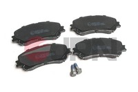 JPN Bremsbelagsatz Scheibenbremse 10H9214-JPN FüR Renault Megane 4 K9A ScÉNic 5
