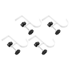4 Pcs Table Headphones Holder Hook Desk Hooks for Hanging Bags Backpack Mount