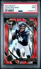 5134 Caleb Williams 2024 Panini Select #216 Red Prizm Shock Club RC /249 PSA 9