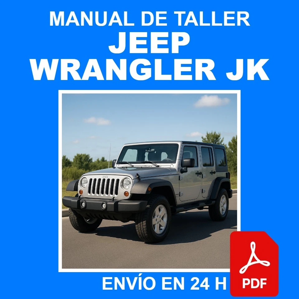Manual de Taller Jeep Wrangler JK 2010-2014 Reparacion CD PDF ES - Imagen 1 de 1