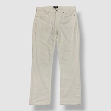 Paige Men's White Denim Slim Lennox Straight-Leg Jeans Pants Size 31