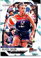 2024 Panini Prizm WNBA #48 Celeste Taylor Ice Prizms
