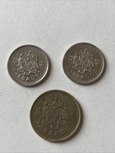 2018 Barbados Coins-10 and 5 Cents-Circulated