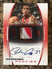 2006-07 UD Hot Prospects LaMarcus Aldridge 4 Color RC Patch Auto 35/50 Hot 🔥
