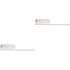 2 Count Kitchen Towel Rack Paper Holder No Wall Mount