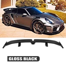 For Porsche Boxster 55" Rear Trunk Spoiler PRO Racing Rear Wing Gloss Black