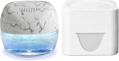 #ad Water Based Purifier Air Washer Revitalizer with 7 Color LED Lights plus Small $114.99