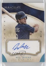 2014 Panini Immaculate Blue 5/10 Wil Myers #20 Auto 5h9