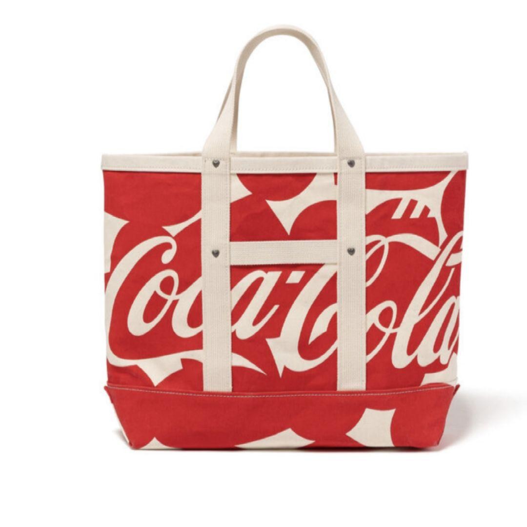 Human Made Coca-Cola Tote Bag Red Canvas Large Japan Limited New
