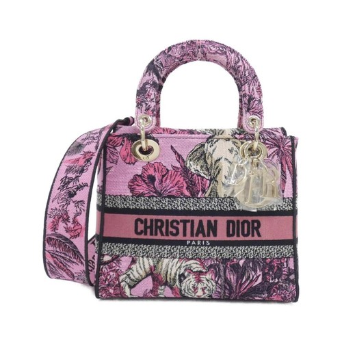 Christian Dior Lady D-Lite Medium M0565OEUP Toile de Jouy Voyage Shoulder Bag 99