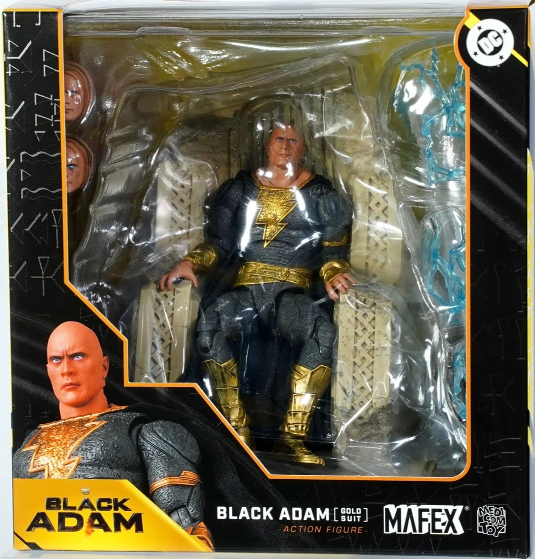 Medicom Mafex  Black Adam [Gold Suit] [4530956472867]