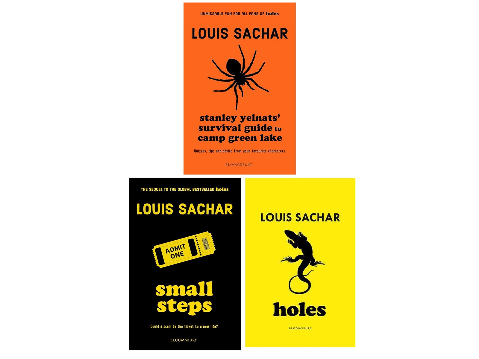 Louis Sachar The Holes Series 3 Books Collection Set(Holes, Stanley Yelna | TODO