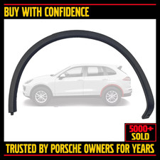 Rear Left Wheel Arch Fender Molding Flare Trim Porsche Cayenne 2011-18